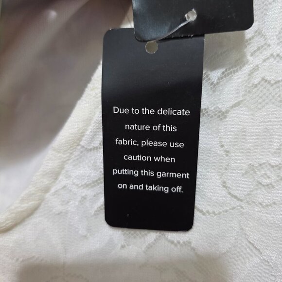 Torrid White Lace Midi Dress 14 | Bridal Flutter Sleeve Fit & Flare Romantic For - Picture 3 of 16